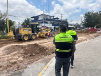 Rehabilita Municipio de Aguascalientes crucero vial de Av. José H. Escobedo y Convención de 1914 Oriente