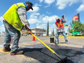 El Municipio de Aguascalientes intensifica labores de bacheo en diferentes puntos de la Ciudad