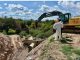 Leo Montañez rehabilita colector pluvial en La Barranca para prevenir inundaciones