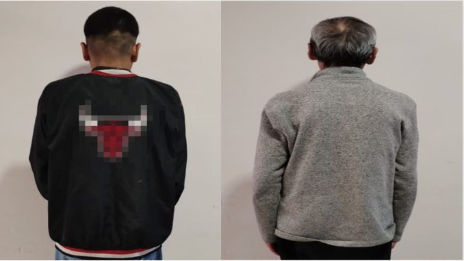 Policías Estatales detuvieron en la colonia San Luis a dos personas de sexo mesculino en poder de más de 40 envoltorios con sustancia granulada al parecer cristal