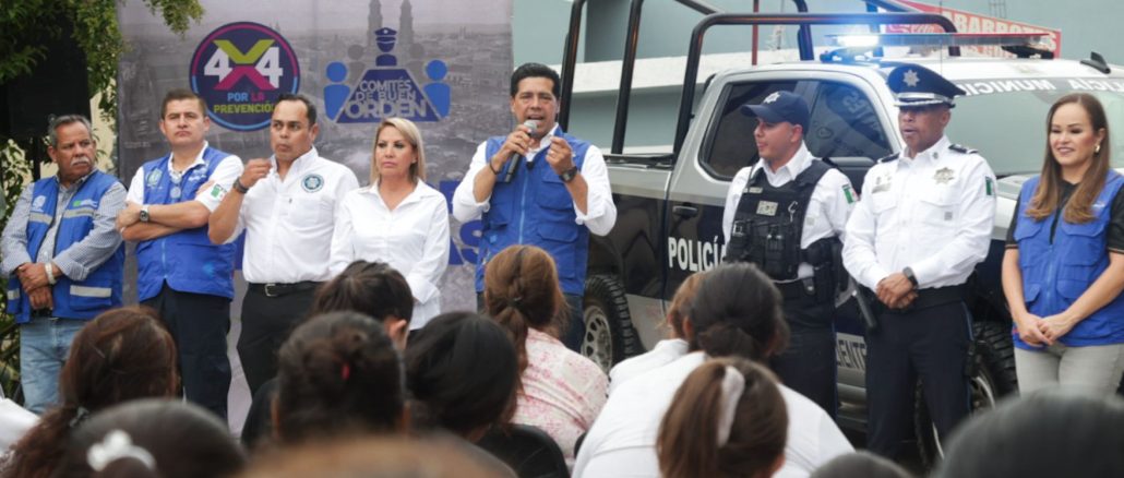 Entrega Leo Montañez nuevas patrullas para Norias de Ojocaliente y Vistas de Oriente