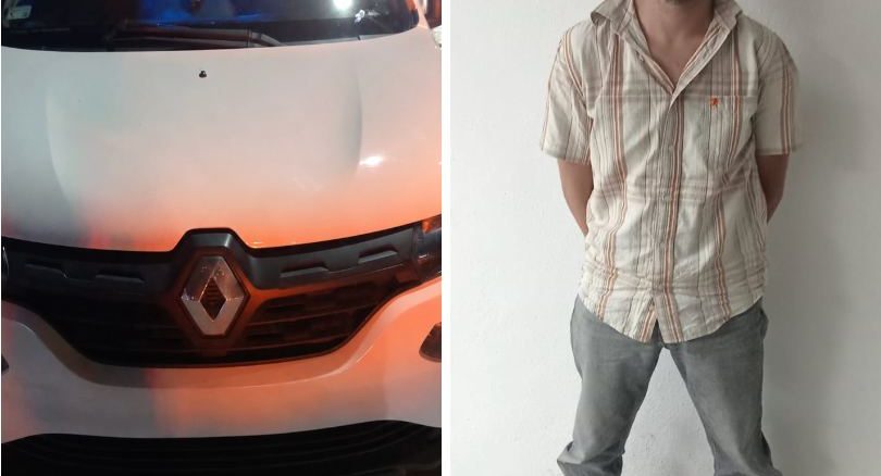 Conductor de Plataforma fue asegurado por Policía Municipal tras ser señalado por presunto hostigamiento sexual