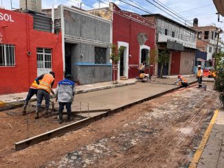 Avanza rehabilitación en cruce vial de 5 de febrero y Josefa Ortiz de Domínguez