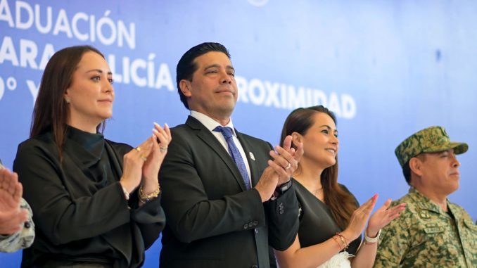 Con nuevos Policías Municipales Tere Jiménez y Leo Montañez refuerzan la Seguridad de Aguascalientes