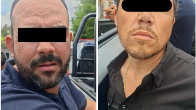 Policía Municipal detiene a dos hombres por su probable participación en el delito de extorsión