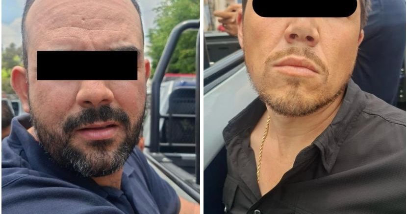 Policía Municipal detiene a dos hombres por su probable participación en el delito de extorsión