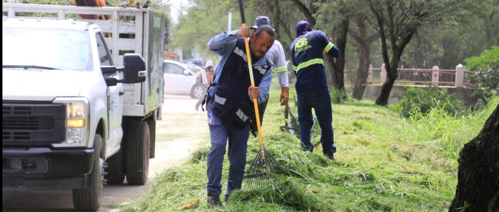 Municipio de Aguascalientes realizó mega operativo de limpieza en el Arroyo El Molino