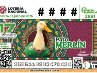 Pato Merlín ya tiene su billete de la Lotería Nacional