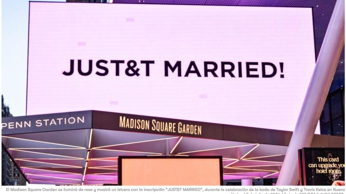 Taylor Swift pagó 160 mil dólares por seguridad de su boda; hasta la basura del evento se agotó