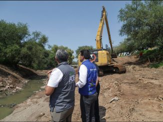 Leo Montañez lleva a cabo acciones permanentes de mantenimiento en Arroyos por temporada de lluvias