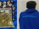 Policías Estatales detienen a sujeto en poder de una bolsa que contenía más de 100 gramos de hierba verde al parecer marihuana, su captura en el Municipio de Jesús María