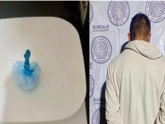 Elementos del Mando Coordinado detienen a un sujeto en posesión de sustancias ilícitas en el Municipio de Asientos