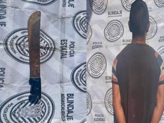 Policías del Mando Coordinado detuvieron a un sujeto por portación de arma prohibida en el Municipio de SFR