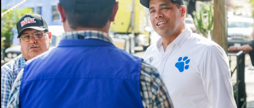 Leo Montañez beneficia a habitantes del Barrio de la Salud con mejora de alcantarillado sanitario
