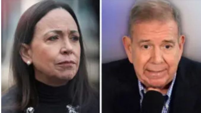 Machado y González niegan participar en mecanismo de diálogo con el oficialismo venezolano