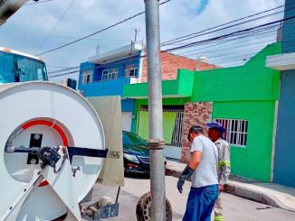 Trabaja Leo Montañez en la mejora del alcantarillado sanitario de la colonia San Marcos