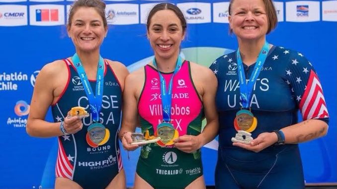 Kenia Villalobos conquista el oro en el Campeonato de las Américas de Paratriatlón