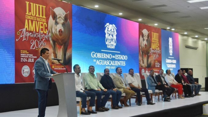 Aguascalientes reúne a más de 2 mil especialistas en el Congreso Porcino más importante de México