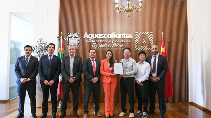 Empresa Huatai Mould anuncia inversión de más de 520 millones de pesos y la creación de 250 empleos en Aguascalientes