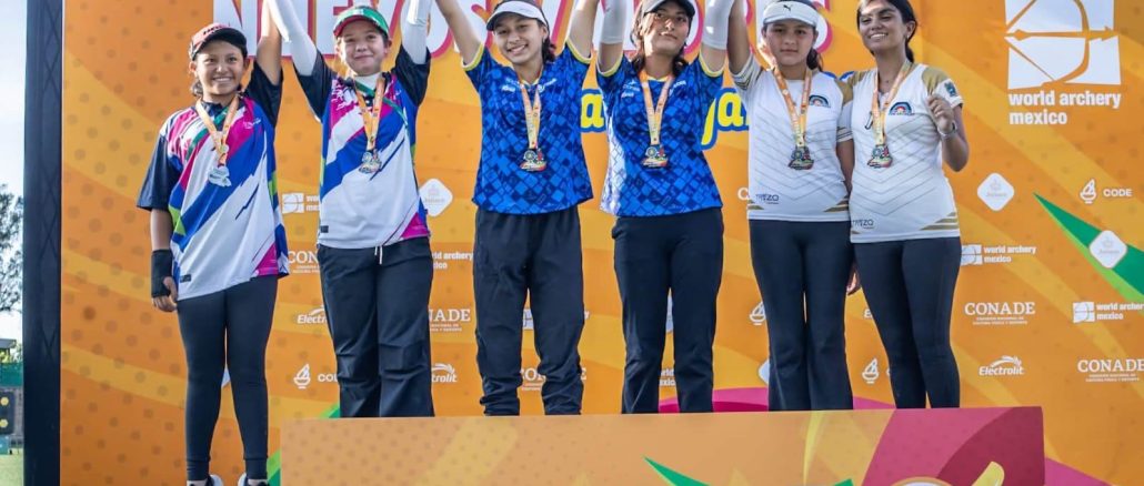 Aguascalientes conquista 10 Medallas en el Nacional de nuevos valores de Tiro con Arco