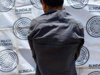 Sujeto es detenido por Policías del Mando Coordinado tras presuntamente amenazar y agredir a su ex pareja en el Municipio de Calvillo