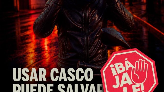 El casco no es un accesorio, es tu mejor protección