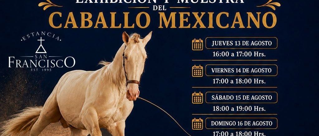 🐎 ¡Vive la Feria Internacional del Caballo Aguascalientes 2026!