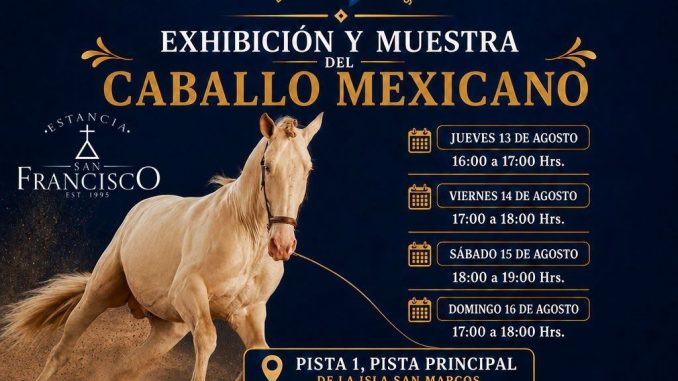 🐎 ¡Vive la Feria Internacional del Caballo Aguascalientes 2026!