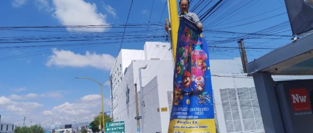 Trabaja Municipio de Aguascalientes en la limpieza de la imagen urbana