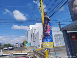 Trabaja Municipio de Aguascalientes en la limpieza de la imagen urbana