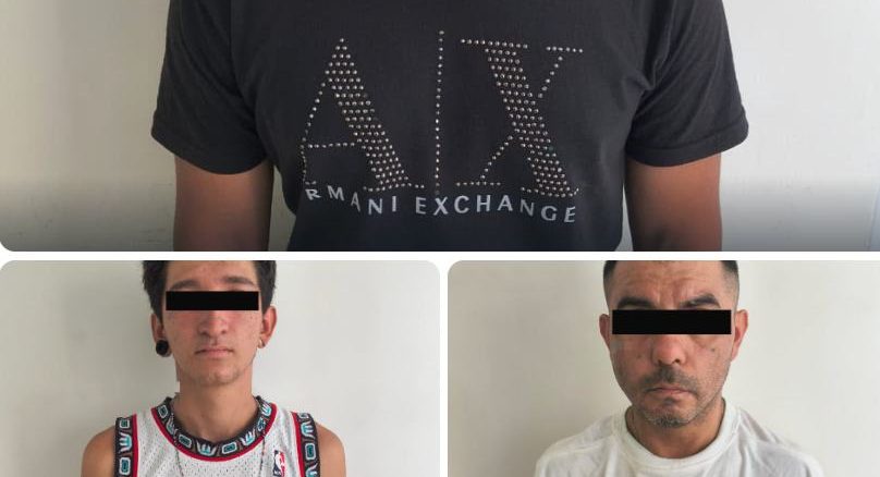 Policías municipales detienen a tres sujetos por delitos contra la salud