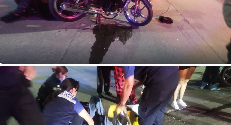 Policía Vial atiende hecho de tránsito que dejó dos personas lesionadas en VNSA