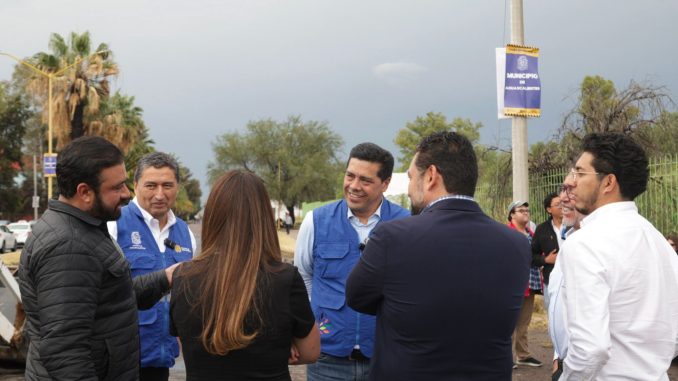 Arranca Leo Montañez rehabilitación de Av. Arqueros en beneficio de miles de familias