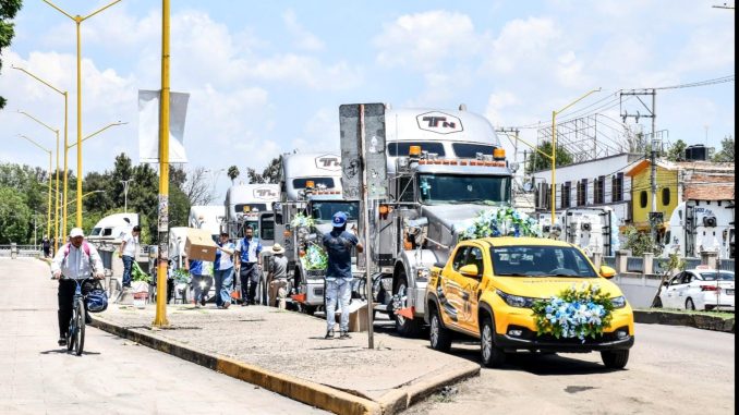 Anuncia Seguridad Pública Municipal cierres viales por Peregrinación de transportistas 2026