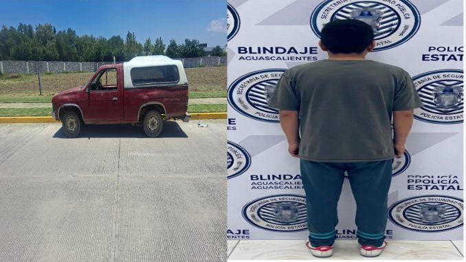 Policías del Mando Coordinado sorprenden en Jesús María a sujeto a bordo de un vehículo con reporte de robo