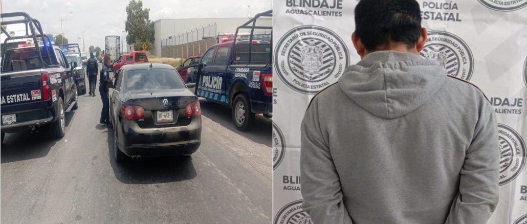 Policías Estatales lograron la recuperación de vehículo con reporte de robo que fue detectado por las cámaras de video vigilancia del C5i