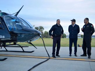 Encabeza Leo Montañez sobrevuelo de vigilancia por la Seguridad de las familias