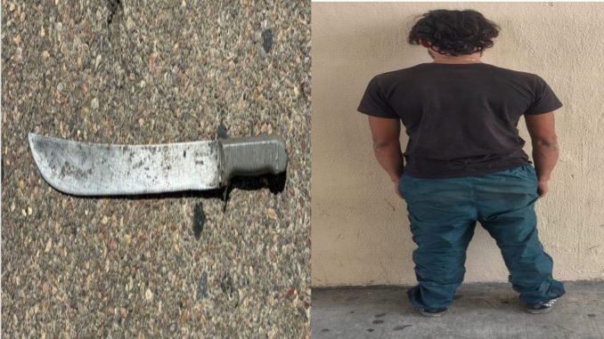 Policías Estatales detuvieron a sujeto en poder de arma prohibida en el fraccionamiento Periodistas