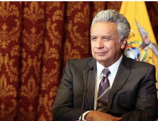 Dictan cinco años de cárcel al ex presidente ecuatoriano Lenín Moreno