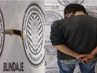 Policías del Mando Coordinado detuvieron a un sujeto acusado de violencia de género en el Municipio de Cosío, además aseguraron arma prohibida