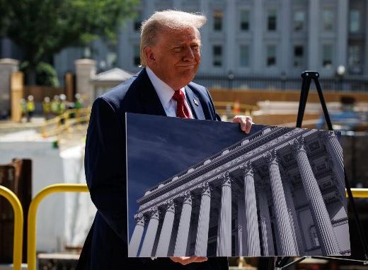 El Supremo da luz verde a Trump para que construya un salón de baile en la Casa Blanca