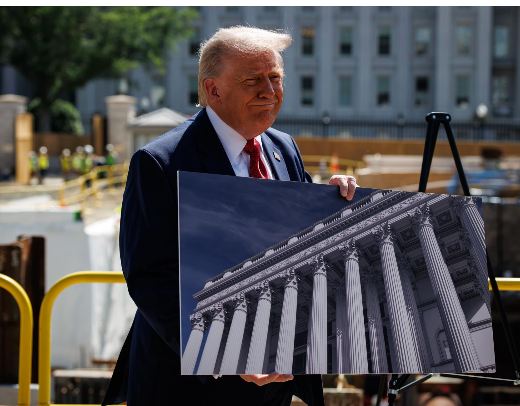 El Supremo da luz verde a Trump para que construya un salón de baile en la Casa Blanca