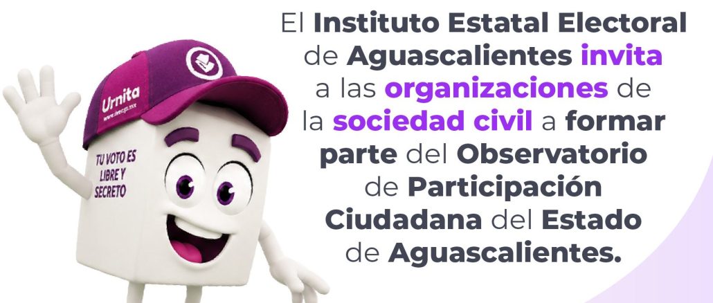 Convocan a organizaciones civiles a integrar Observatorio de Participación Ciudadana