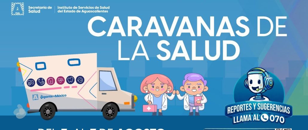 Las Caravanas de la Salud llegan a tu comunidad