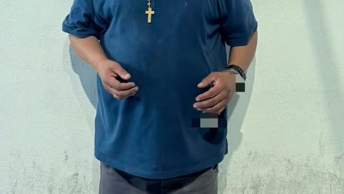 Detiene Policía Municipal a sujeto señalado de violencia familiar en el Barrio del Encino