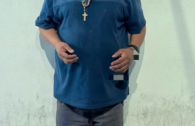 Detiene Policía Municipal a sujeto señalado de violencia familiar en el Barrio del Encino