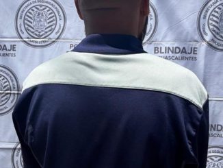 Policías del Mando Coordinado detuvieron en el Municipio de Asientos a sujeto acusado por su pareja sentimental de violencia familiar