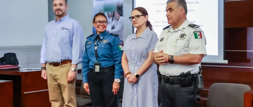 Policías Turísticos de Aguascalientes se capacitan para brindar una mejor atención a las y los visitantes