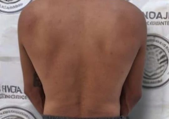 Policías Estatales detuvieron a sujeto señalado como presunto responsable de violencia familiar en agravio de su expareja