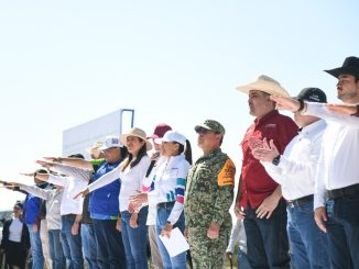 Gobernadora Tere Jiménez encabeza Jornada Nacional de Reforestación en Aguascalientes